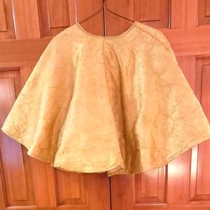 Gold Embossed Christmas Tree Skirt - 44"